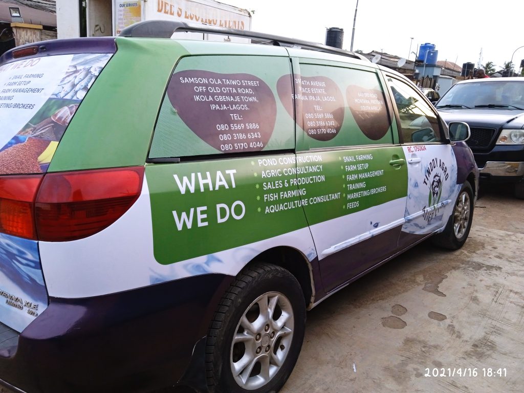 branded bus vehicle