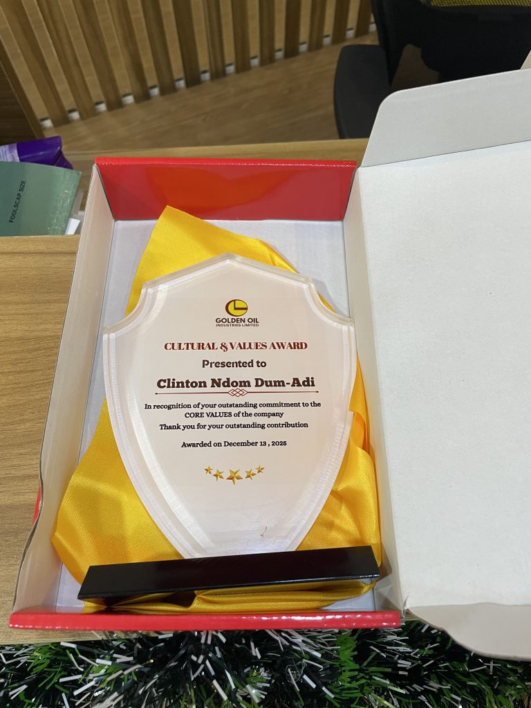 Golden oil Award